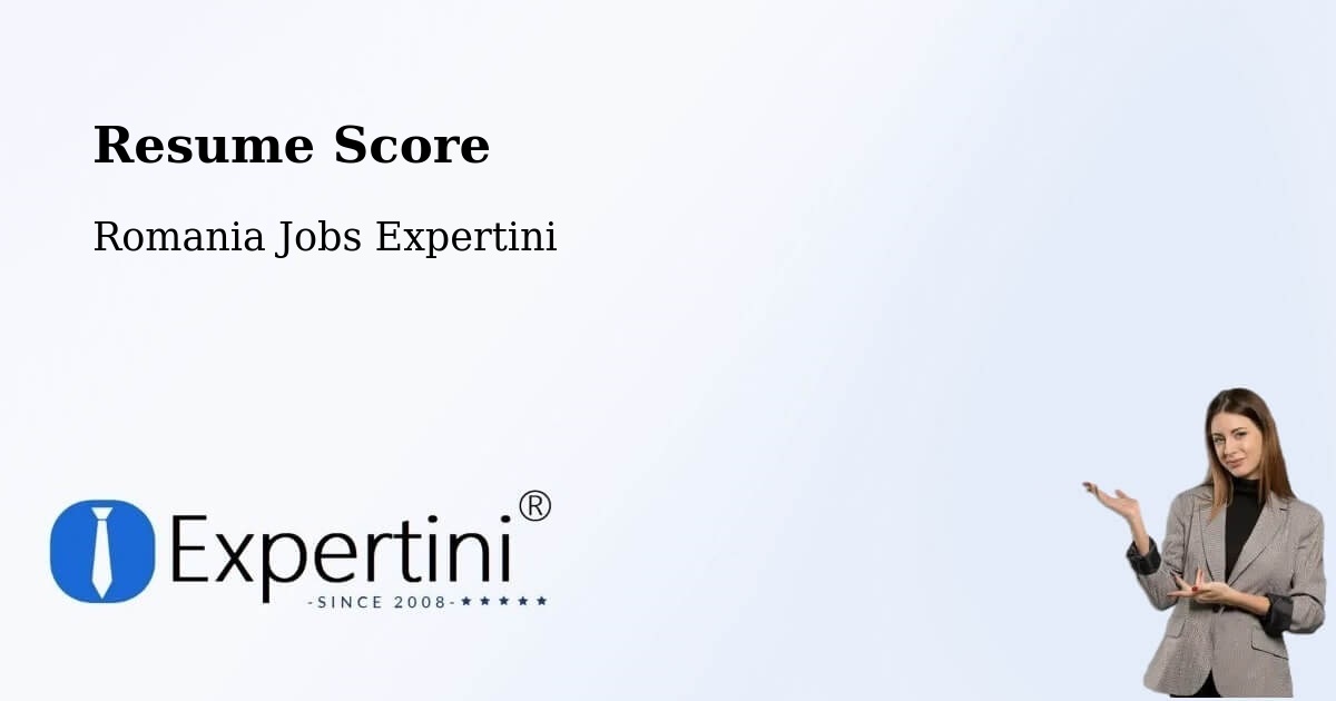 Resume Score & Job Description Match Tool – Cilibia - Romania Jobs Expertini