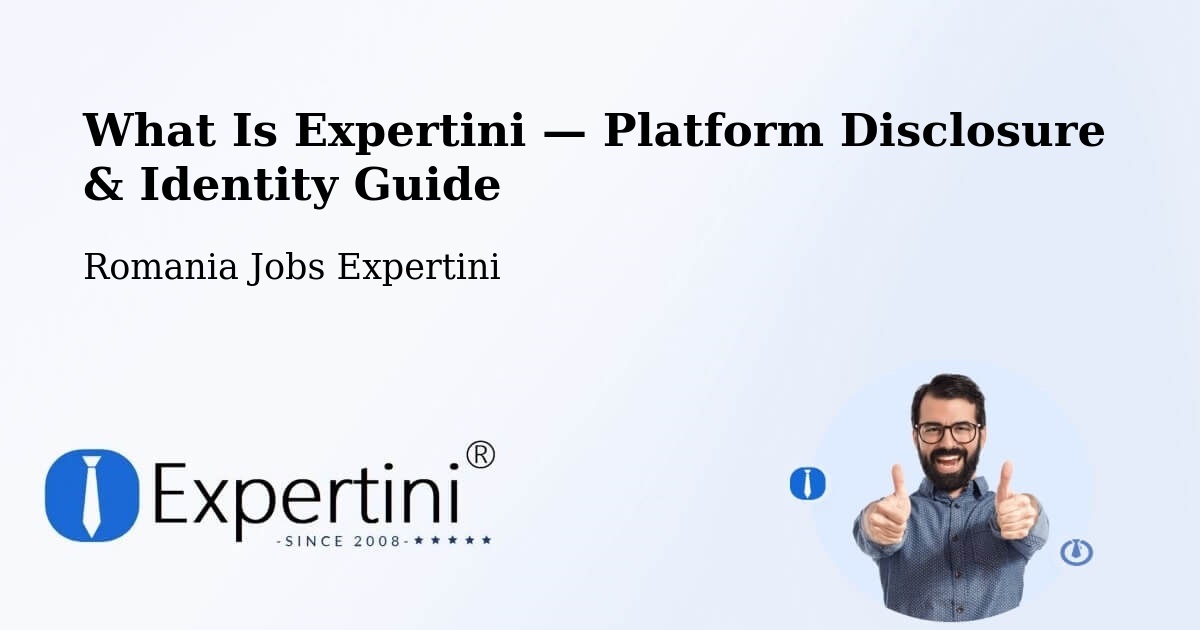 What Is Expertini — Platform Disclosure & Identity Guide – Cilibia